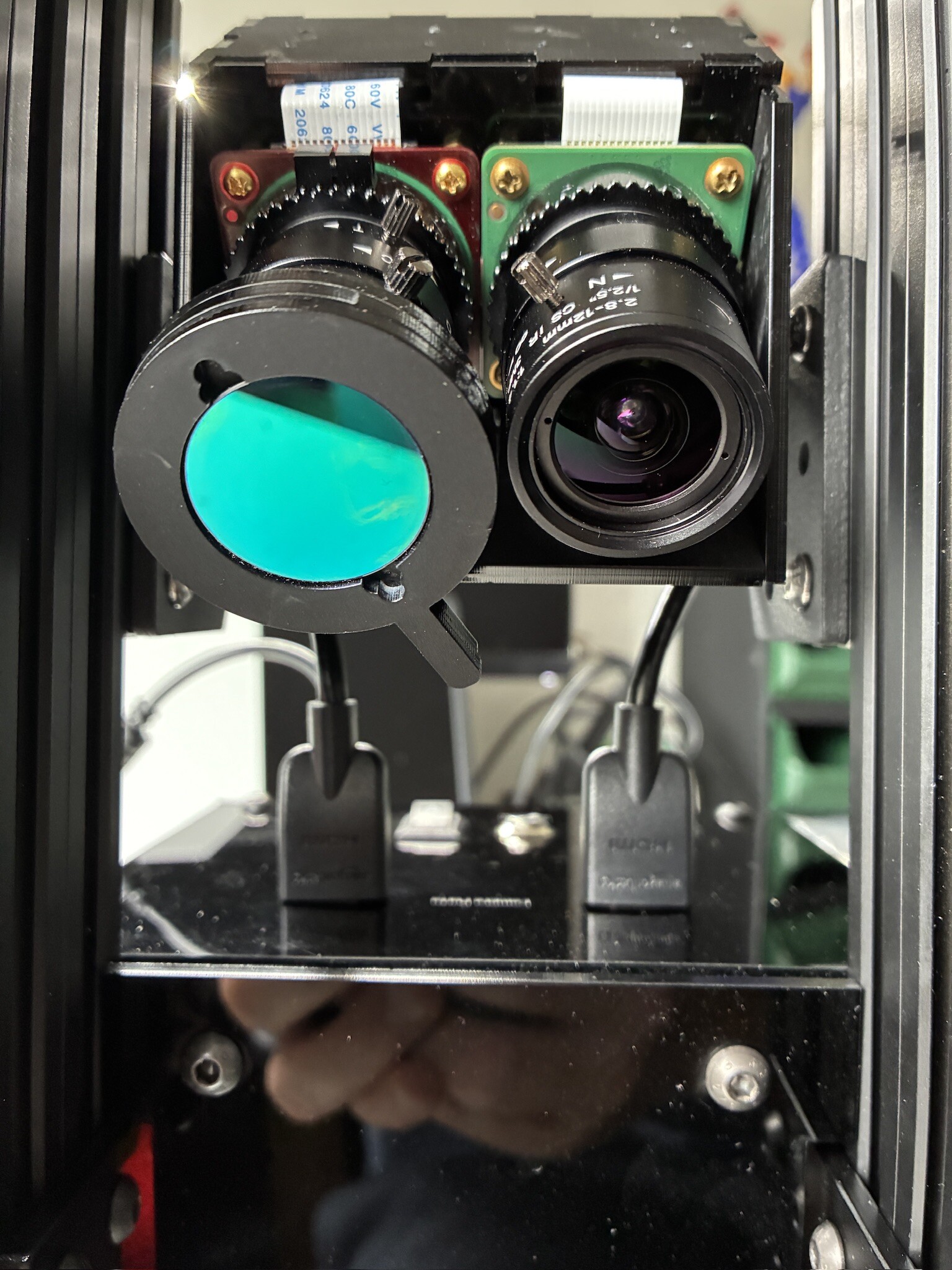 Image of NIR filters installed