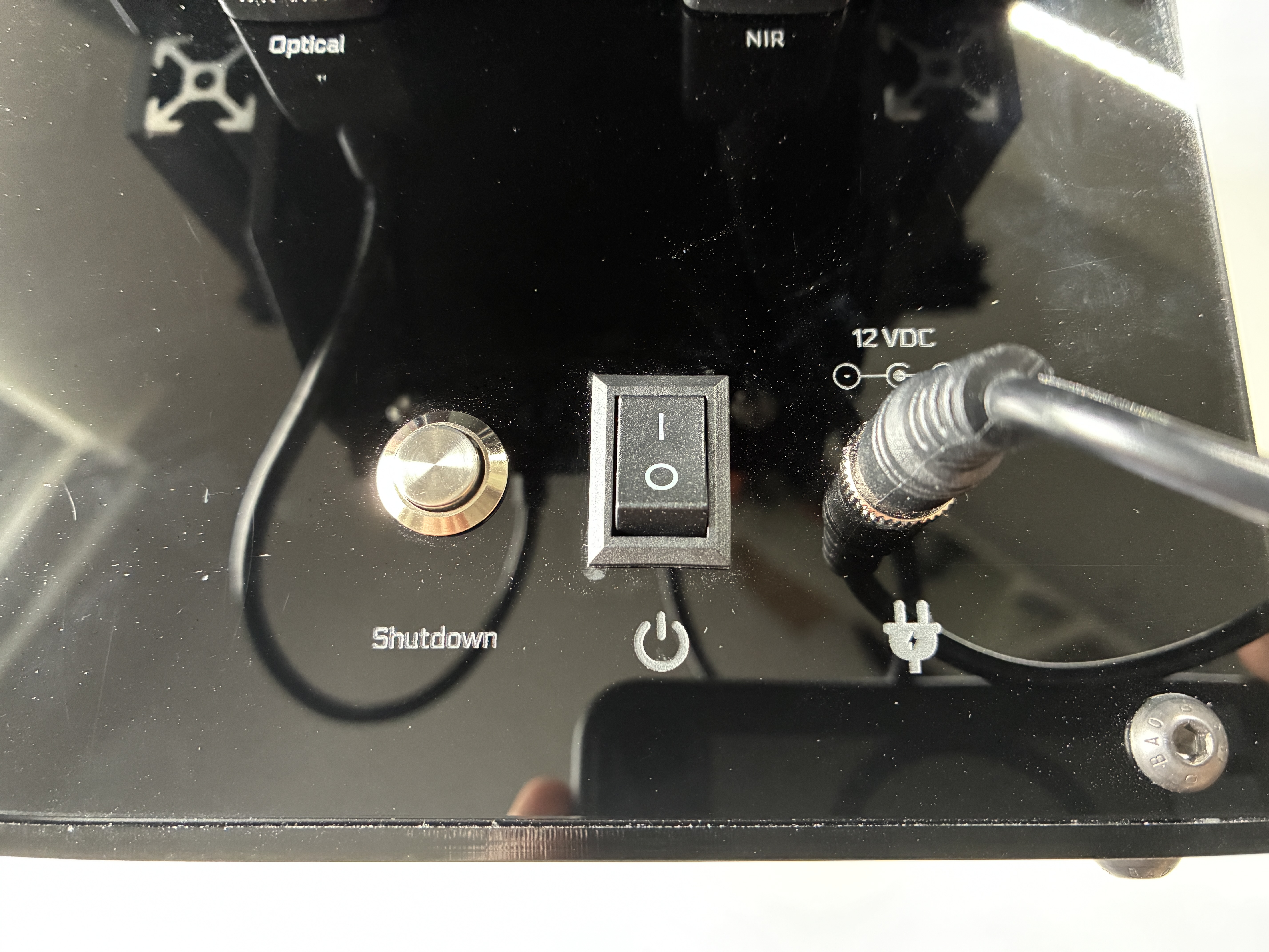 Image of power buttons on VertX
